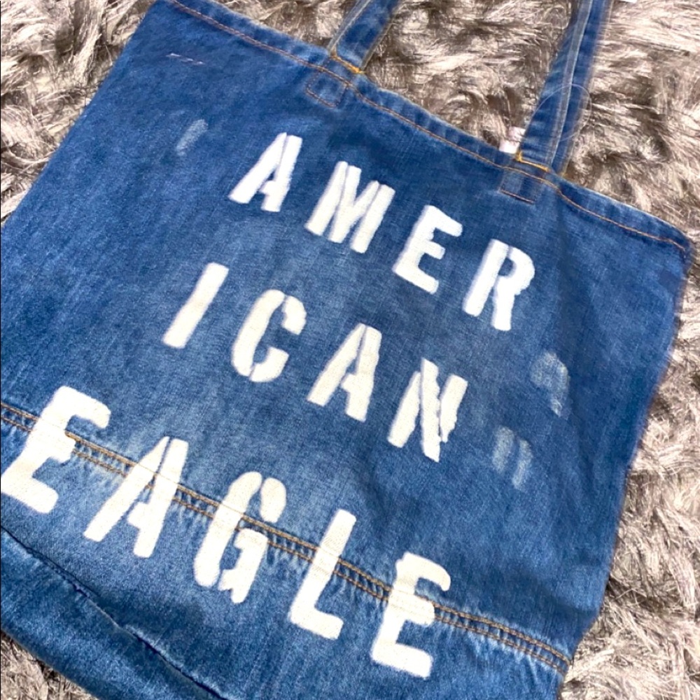 VINTAGE American Eagle Jean Tote